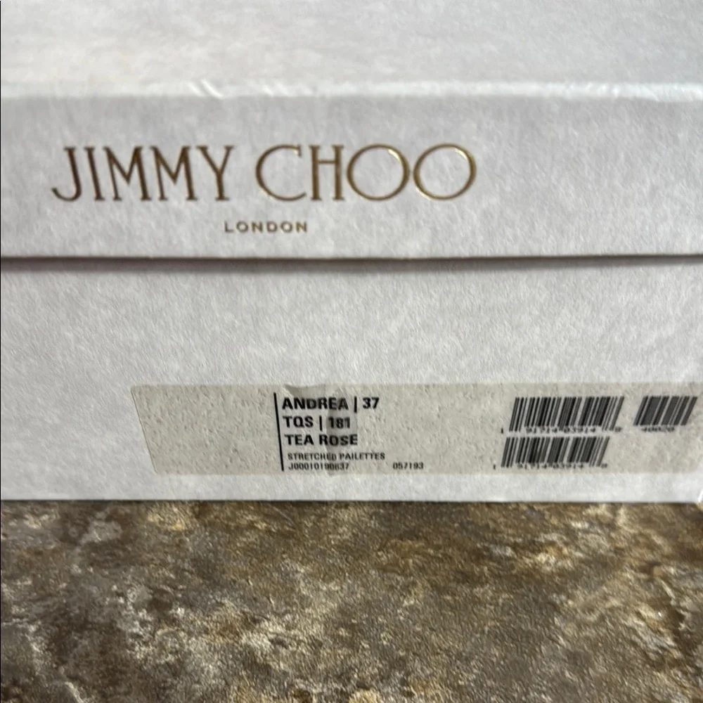 Jimmy Choo Andrea Gold Slip On Sneakers Luxurious Design NIB - Picture 2 of 7